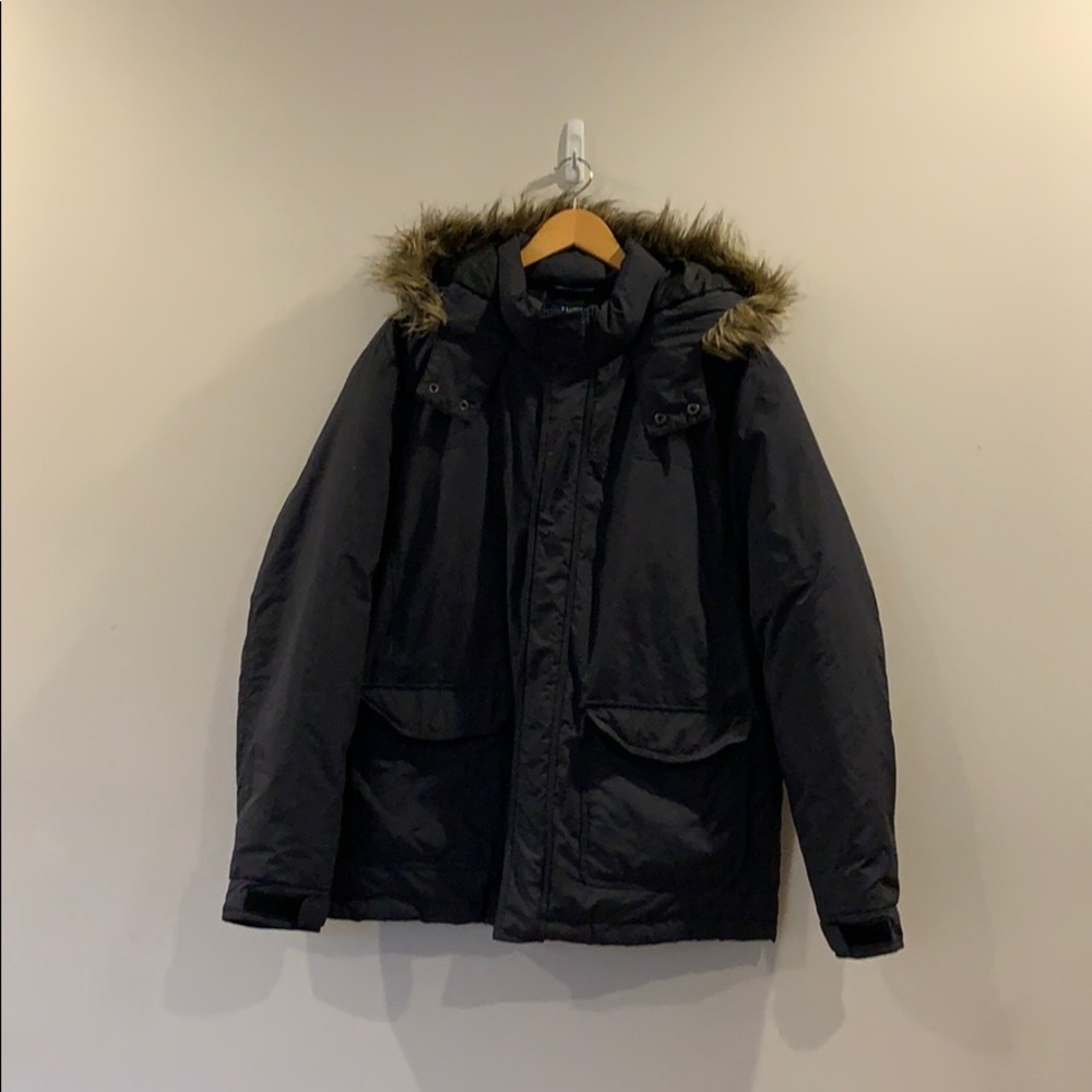 Faux fur jacket